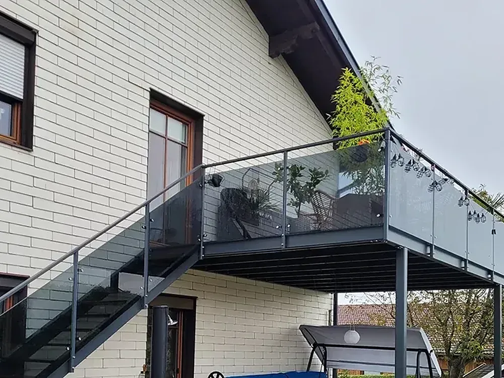 Balkonkonstruktion, Wels
