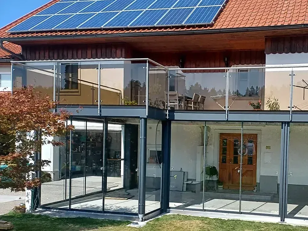 Balkonvergrößerung, Steyr