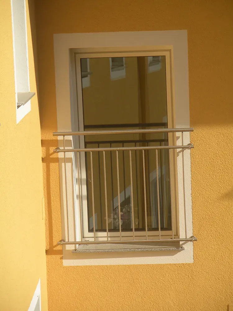 Französisches Geländer Edelstahl, Linz