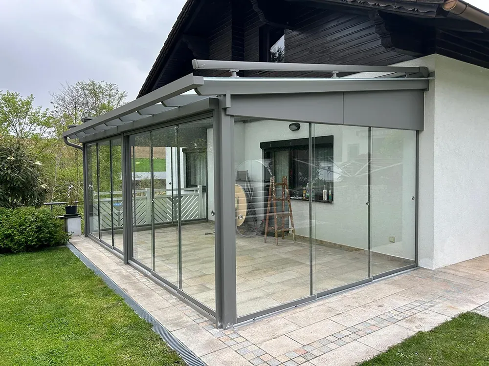 Glasgarten, Sierning