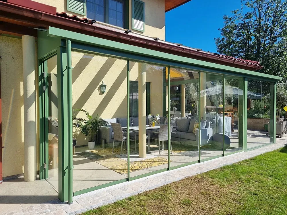 Glasgarten, Thalheim