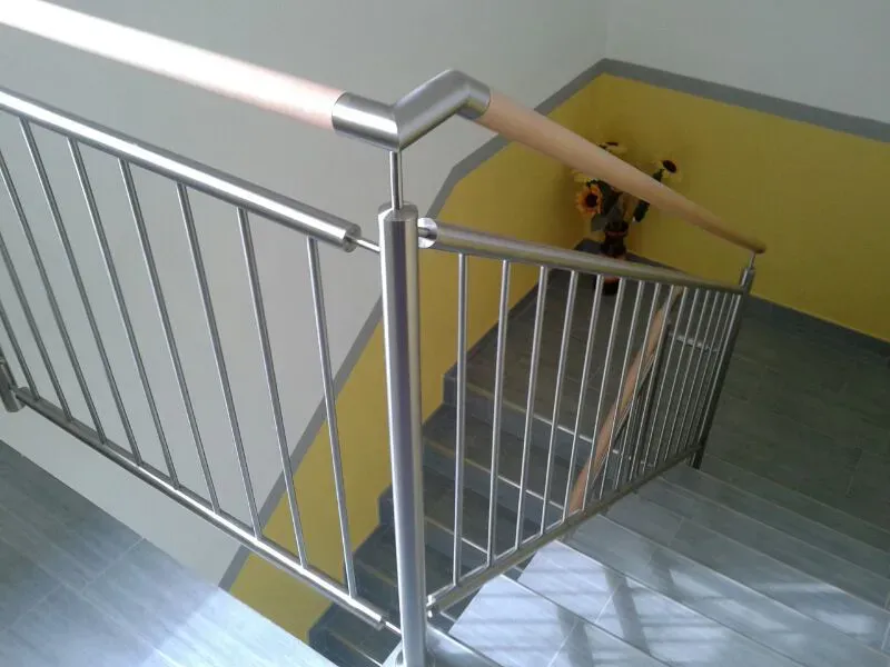 Treppengeländer innen Edelstahl, Sierning