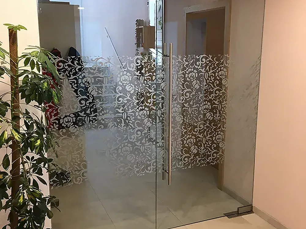 Glas-Pendeltür, Wels