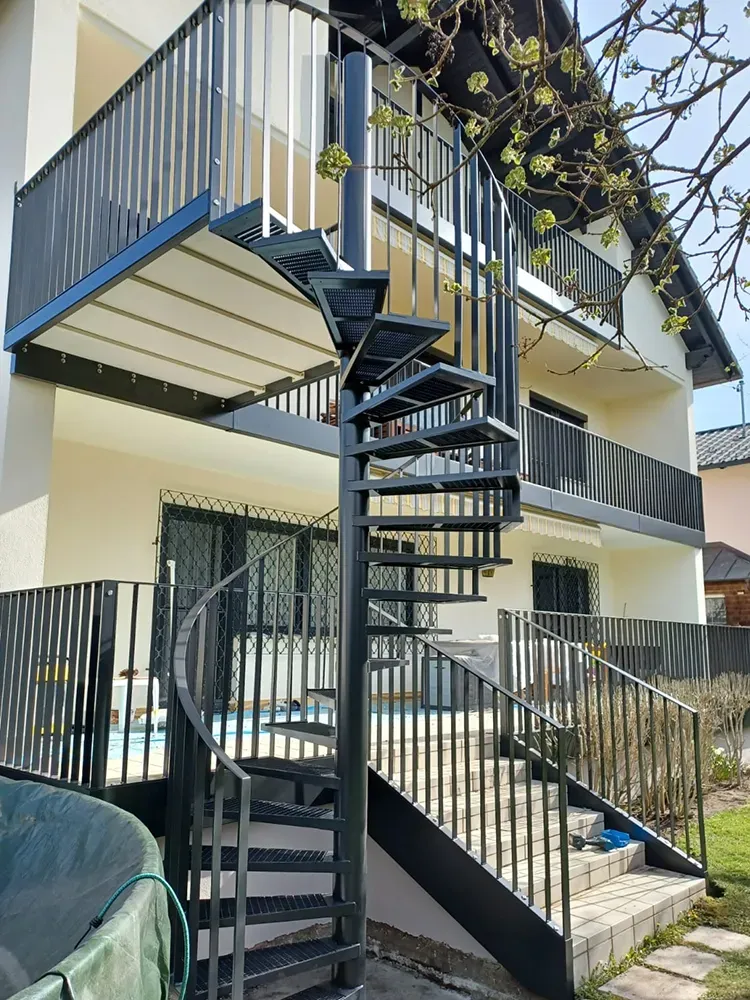 Wendeltreppe, Sattledt