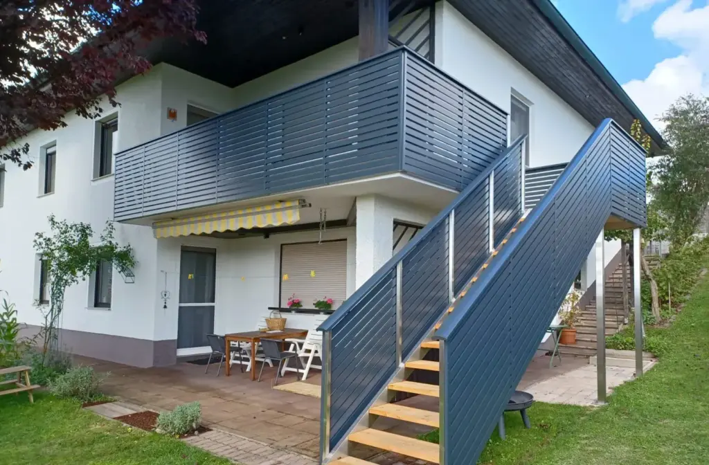 Balkongeländer Aluminium anthrazit, Wels