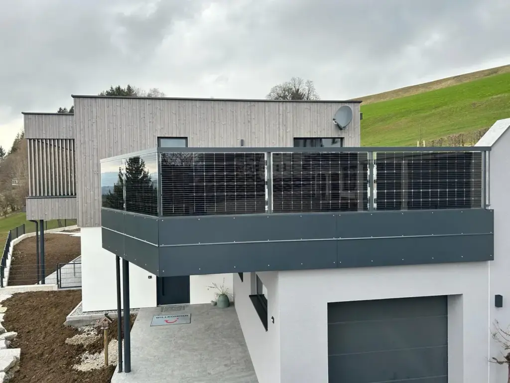 Solargeländer Photovoltaik, Kremsmünster